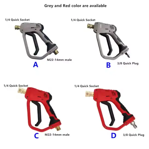 colour and type of Sprayer Gun