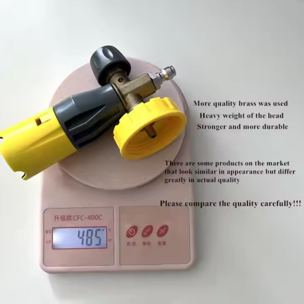 weight of foam generator