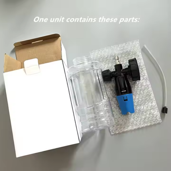a set of foam cannon