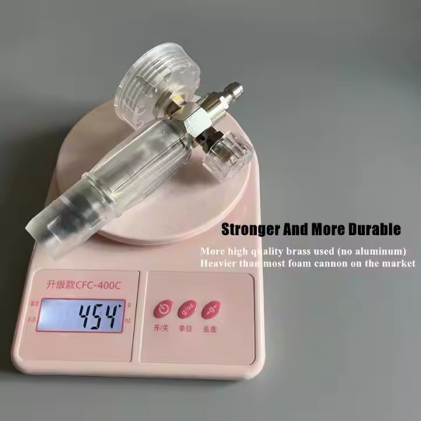 weight of foam gun head