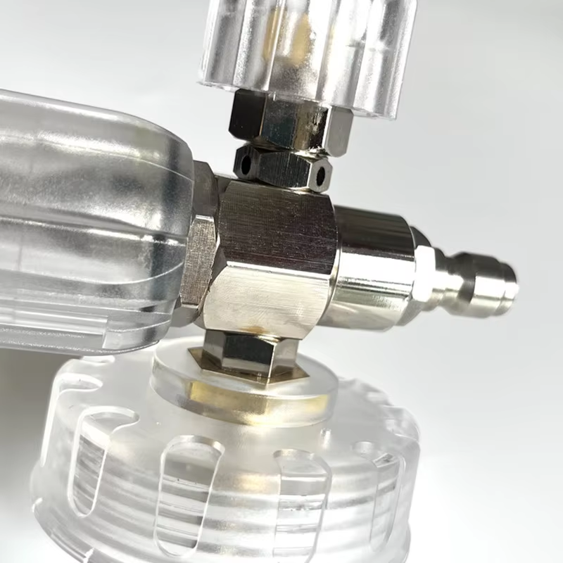 the nickel material foam gun head
