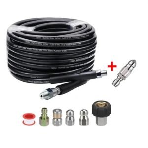 balck cleaning hose set