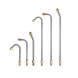 Fan-type Nozzle Curved Extension Rod