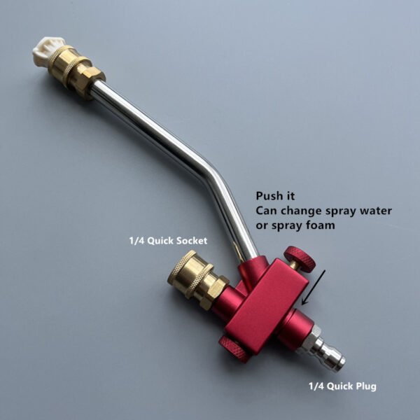 details of Twin Lance Sprayer Combo Attachment