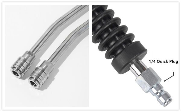 adapters of Sprayer Nozzle Curved Extension Wand