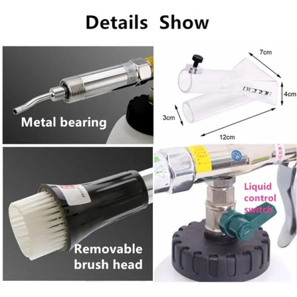 details of 2 in 1 Bearing Tornado Gun
