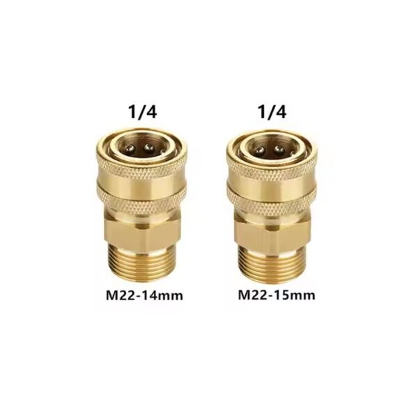 M22 Male 1/4" Female Quick Connection Adapter