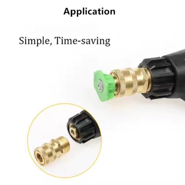 Copper Connector M22 Male 1/4" Female Quick Connection Adapter-OnniLuLu - Image 4