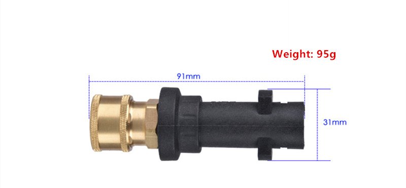 dimension of K series adapter