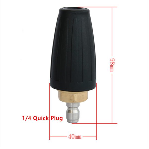 data of 3600PSI Rotating Spray Turbo Nozzle