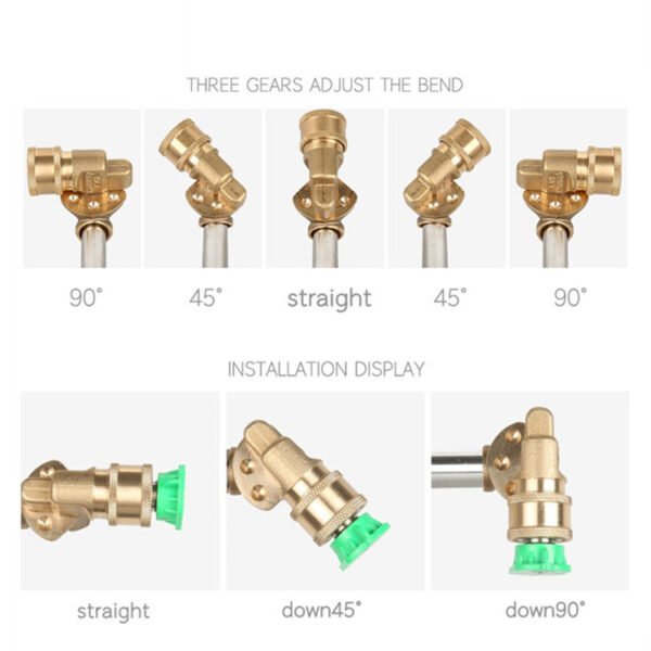 adjust bend for Multi-angle Extension Rod