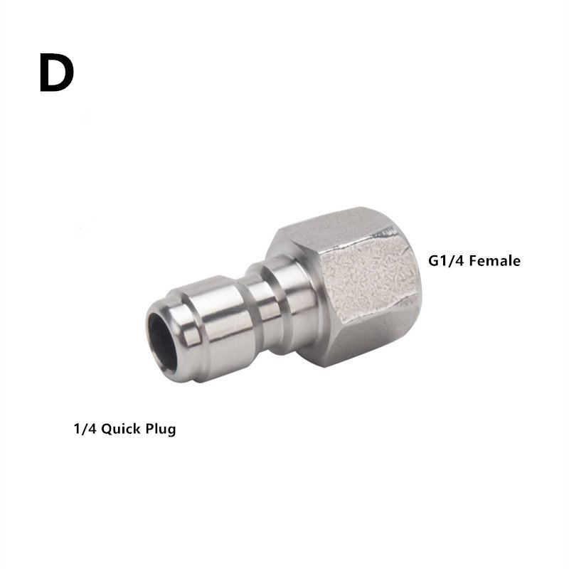 1/4 Inch Stainless Steel Quick Coupler