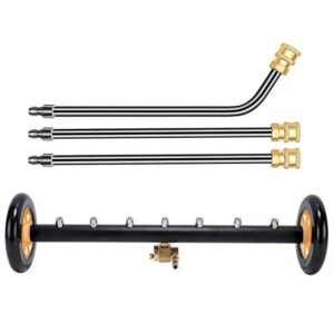 Undercarriage Cleaning Wand with 3 extension wand