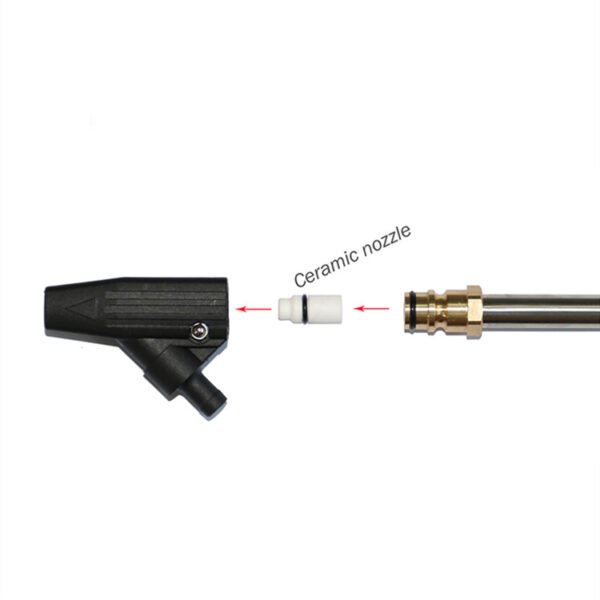 function of Sandblasting pipe nozzle