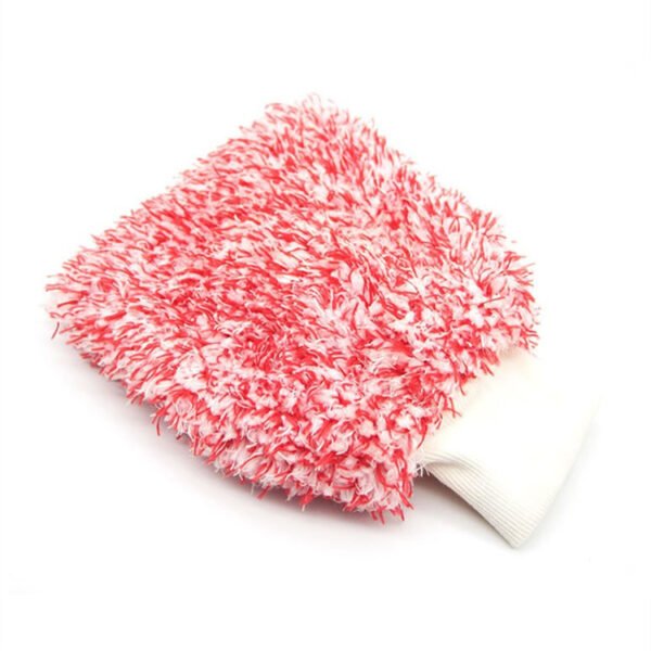 Red 20*28 cm Scratch-Free Car Wash Mitts