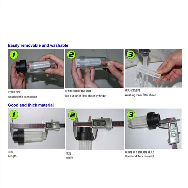 steps of using Karcher Water Filter
