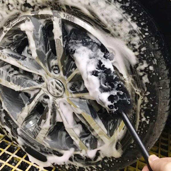 function of wool wheel brush