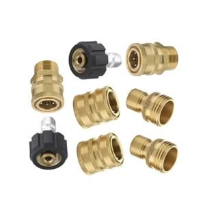 8-Pack Stainless Steel Adapter Set