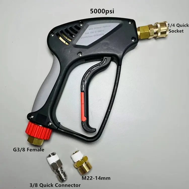 details of 5000 PSI Spray Trigger Gun