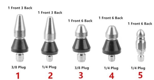 details of Bullet Head Cleaning Nozzle