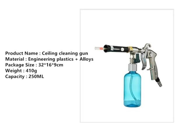 words description of blue air gun