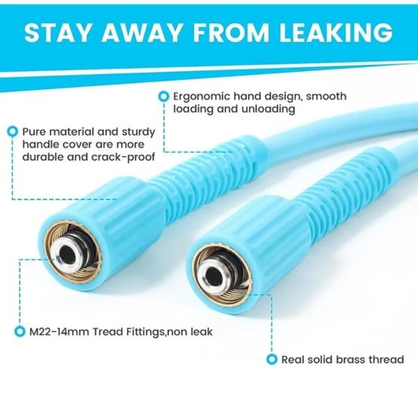 adapters of Baby Blue Washing Hose