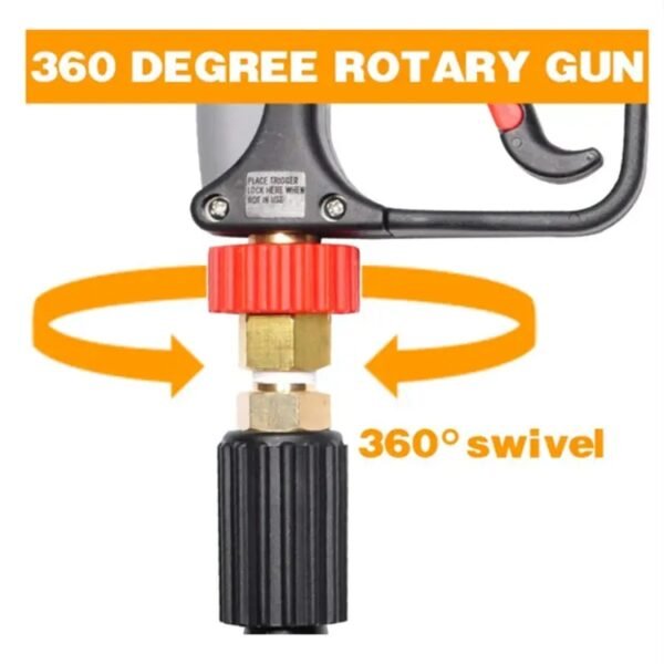 swivel adapter of 5000 PSI Spray Trigger Gun