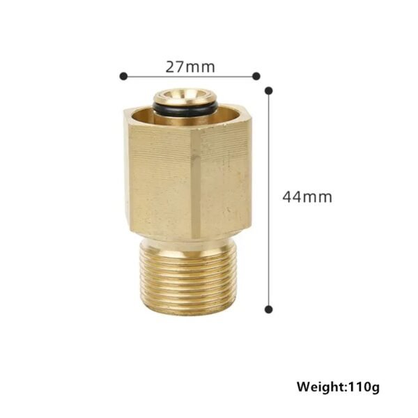 TR22AG Brass Adapter for Karcher New HD Tube Thread Easy Lock Connector-OnniLuLu - Image 3