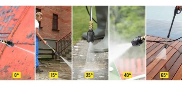 5 in 1 Rotating Spray Nozzle With 0/15/25/40/65 Degree-OnniLuLu - Image 4