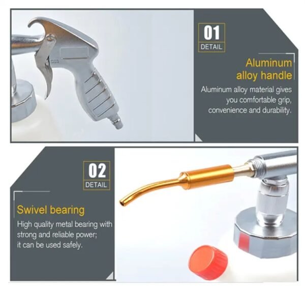 Parts of Aluminum Alloy Dust Gun