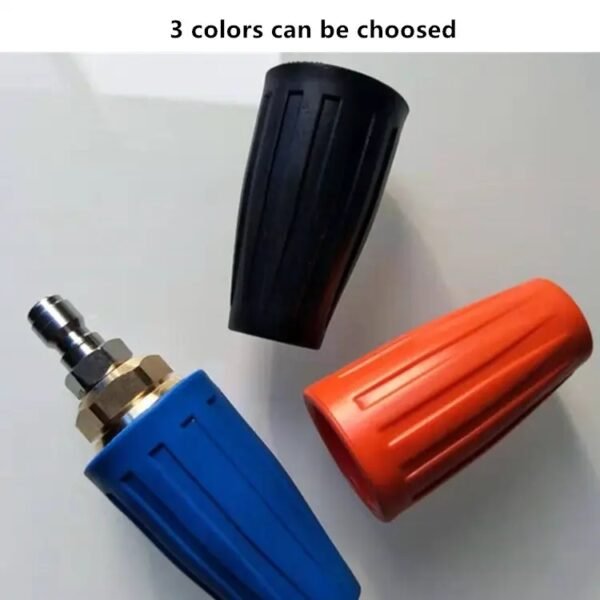 colour options of 3000 PSI Rotating Spray Turbo Nozzle