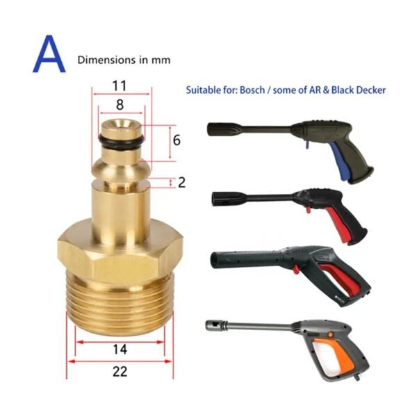 M22 14mm Thread for Bosch