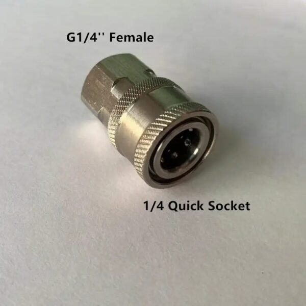 1/4" Stainless Steel Female BSP Quick Connect Couplers-OnniLuLu - Image 2
