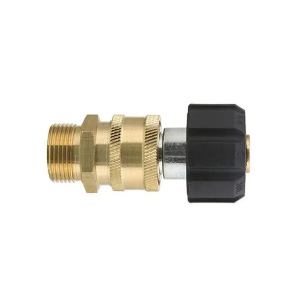 5000 PSI  Quick Connect Kit Metric M22 14mm Swivel to M22 Male Fitting-OnniLuLu - Image 3