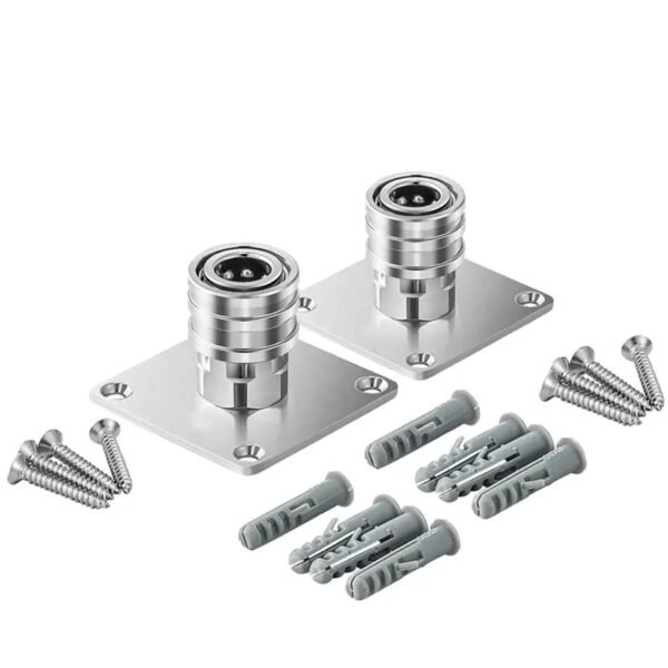 Cannon Foam Wall Mounted Holder Stainless Steel
