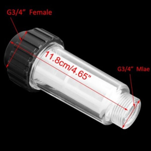 length of Karcher Water Filter
