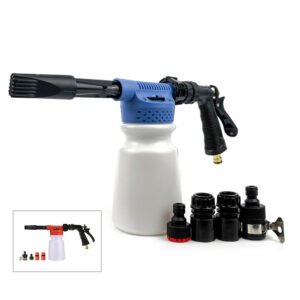 Blue color garden hose foam gun