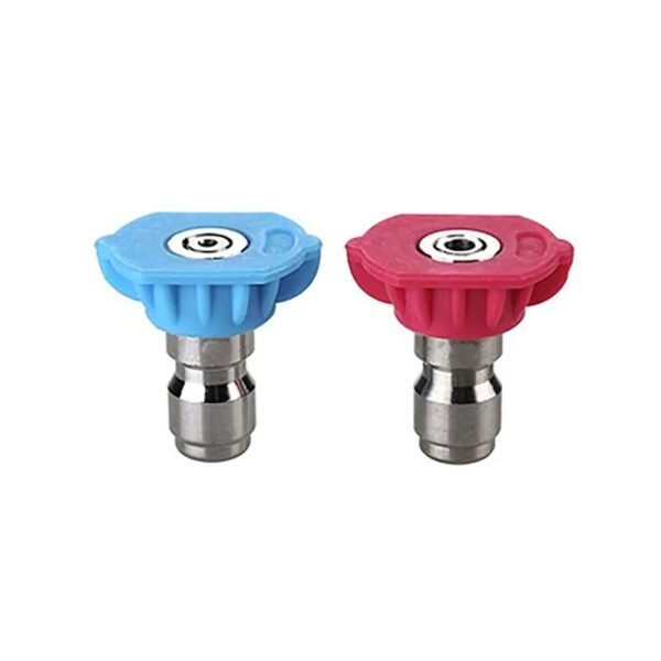 red and blue jet nozzle