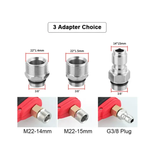 adapters options of red trigger gun