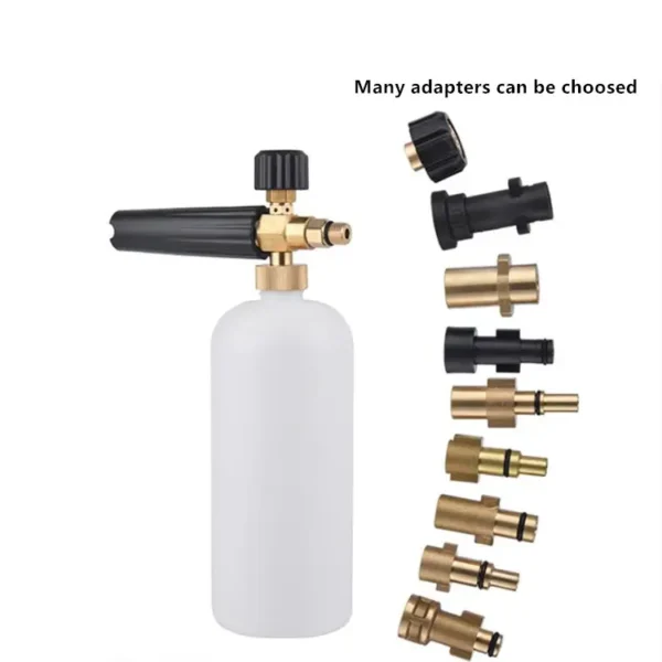 foam sprayer with adapters