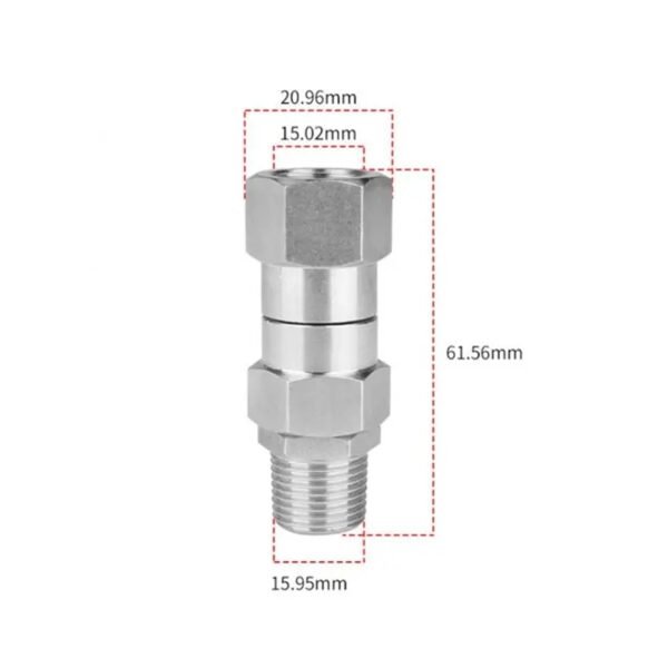 dimension of 3/8 NPT Adapter