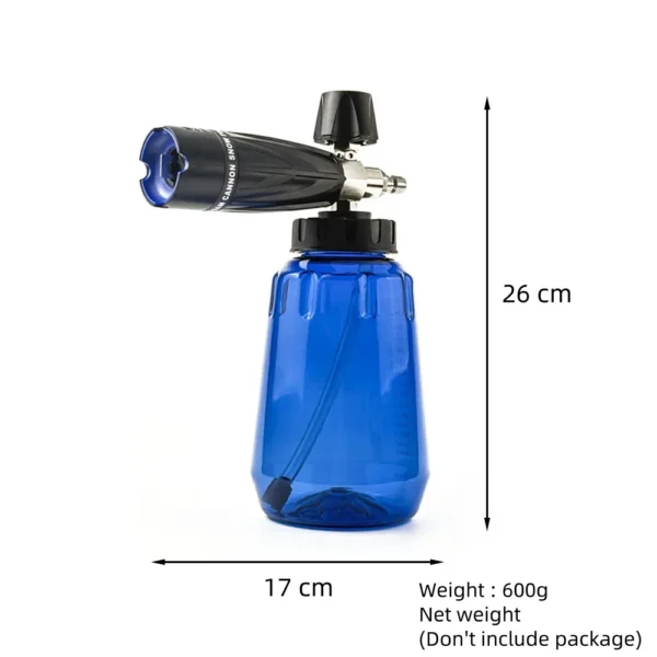 dimension of Blue Car Detailing Kit