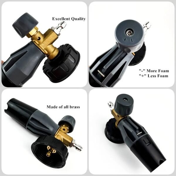 parts of Black Soap Foam Generator