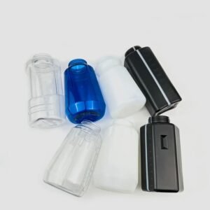 Multi-colours Transparent Bottle Container