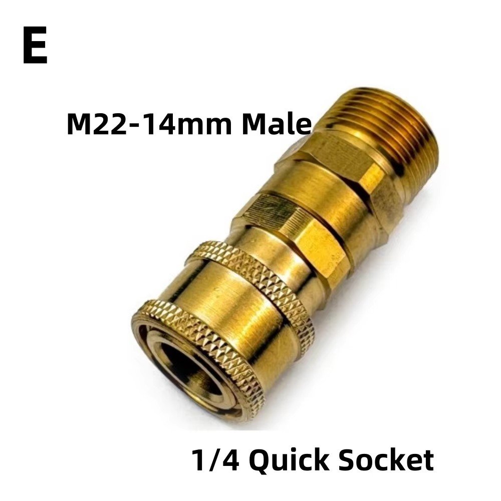 M22-14mm Male adapter