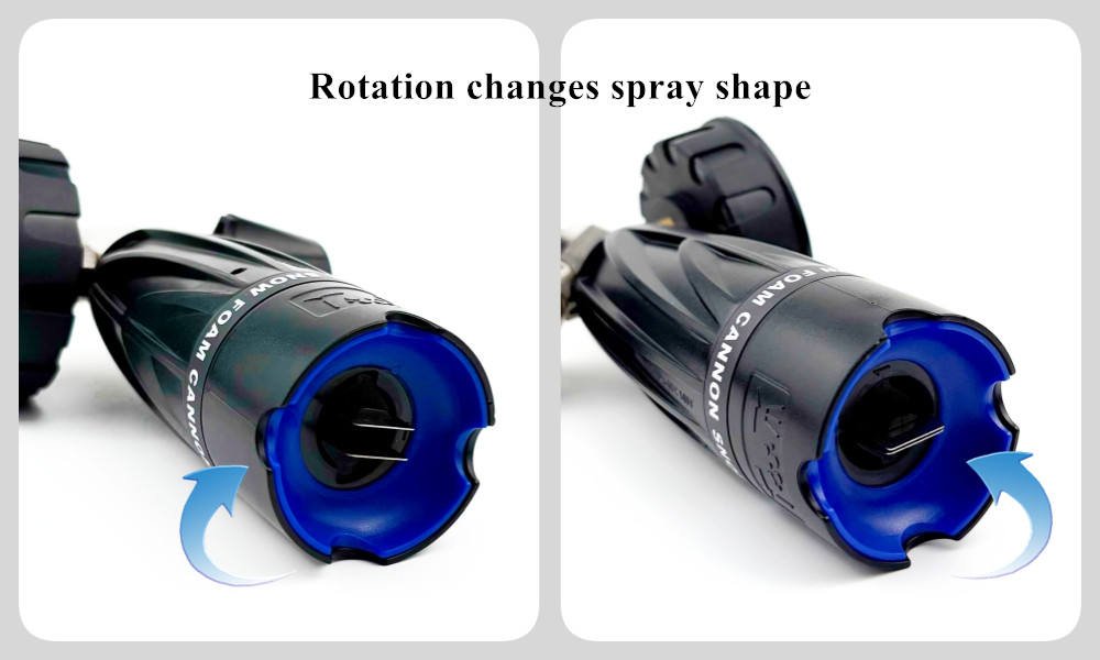 OnniLuLu snow foam cannon spray shape
