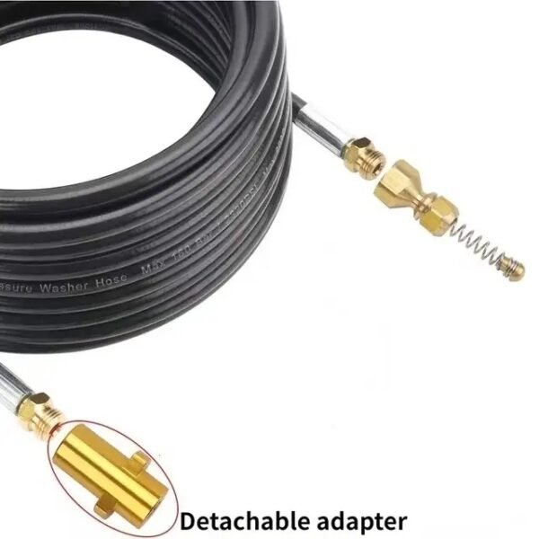 hose nozzle connects with hose