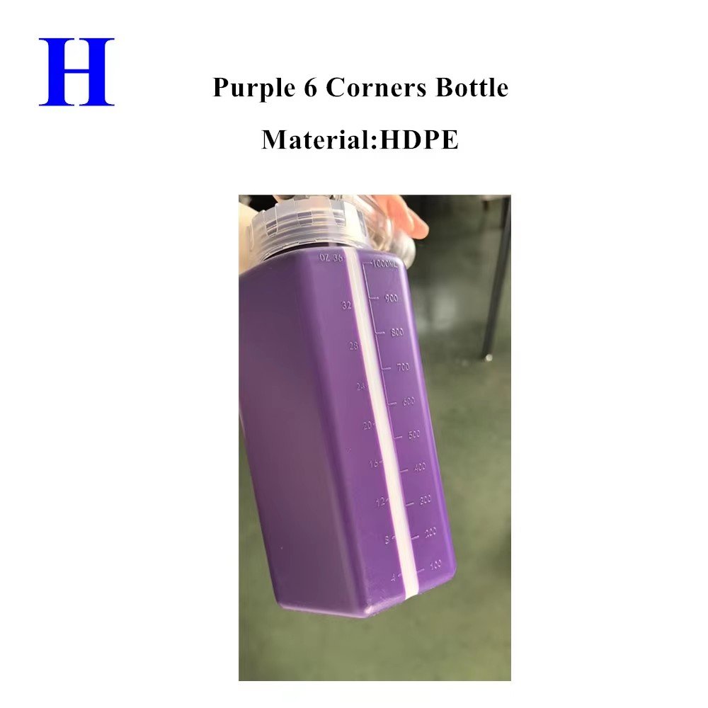 purple 6 corners bottle