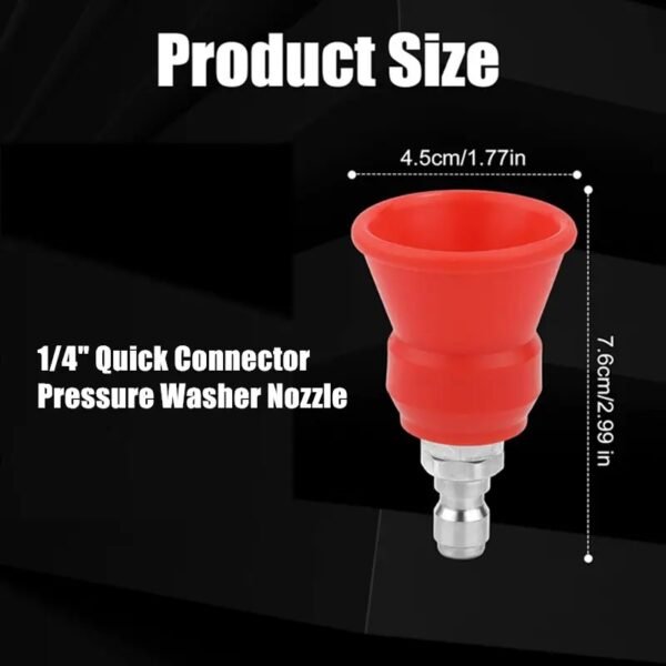 size of 4 Pcs Proof Sheath Nozzle