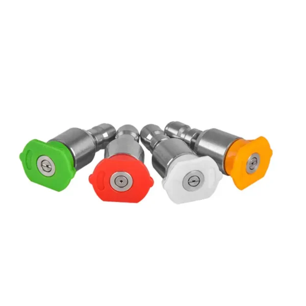 four Rotate 360 Degrees nozzles